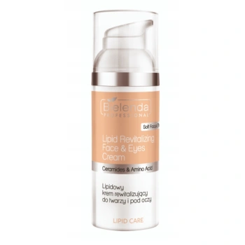 BIELENDA PROFESSIONAL Lipid Care Lipidowy Krem Rewitalizujący do Twarzy i pod Oczy 50ml